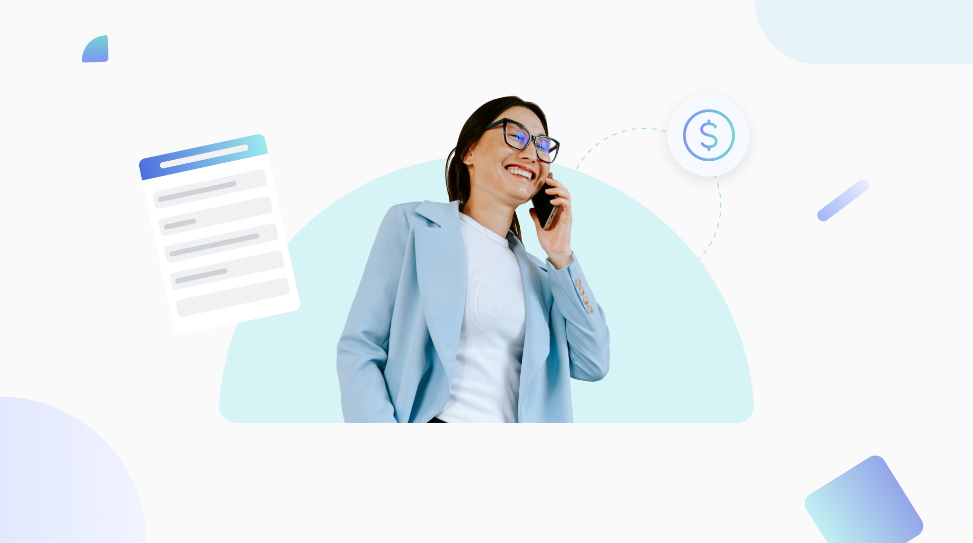 a woman talking on her phone